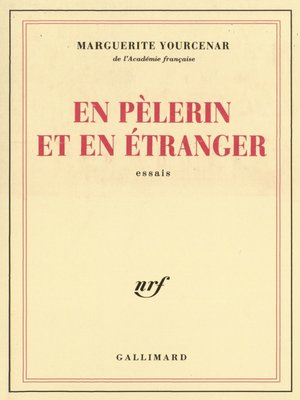 cover image of En pèlerin et en étranger